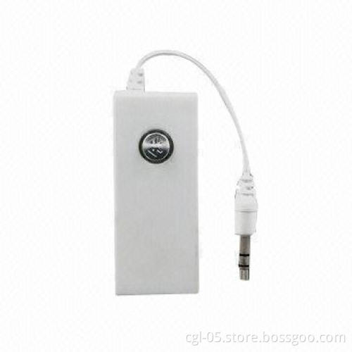 Stereo Bluetooth Audio Dongle with Audio and Video Remote Control, Measures 60 x 24 x 9mm